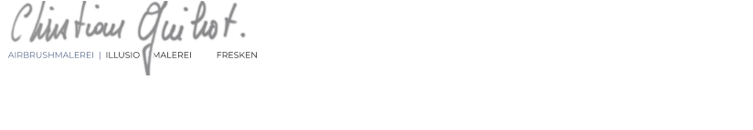 AIRBRUSHMALEREI  |  ILLUSIONSMALEREI           FRESKEN